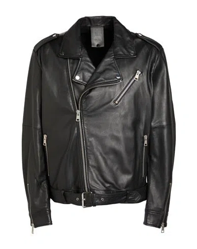 Giocasta Man Jacket Black Size 42 Leather