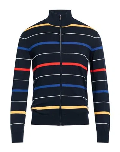 Gioferrari Man Cardigan Midnight Blue Size 42 Cotton