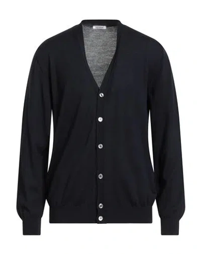 Gioferrari Man Cardigan Navy Size 48 Wool In Black