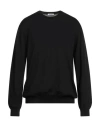 Gioferrari Man Sweater Black Size 48 Wool In Black