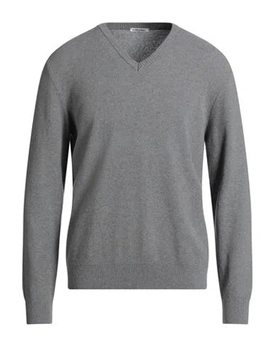 Gioferrari Man Sweater Grey Size 42 Wool, Viscose, Polyamide, Cashmere In Gray