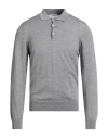 Gioferrari Man Sweater Grey Size 50 Merino Wool In Gray