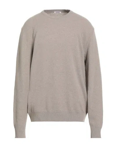 Gioferrari Man Sweater Khaki Size 46 Merino Wool, Viscose, Polyamide, Cashmere In Neutral