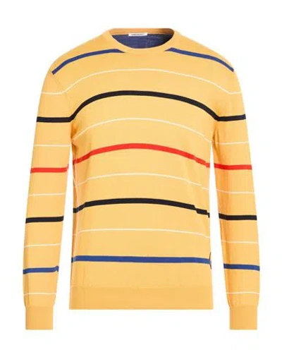 Gioferrari Man Sweater Marigold Size 42 Cotton In Yellow