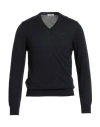 Gioferrari Man Sweater Midnight Blue Size 46 Merino Wool
