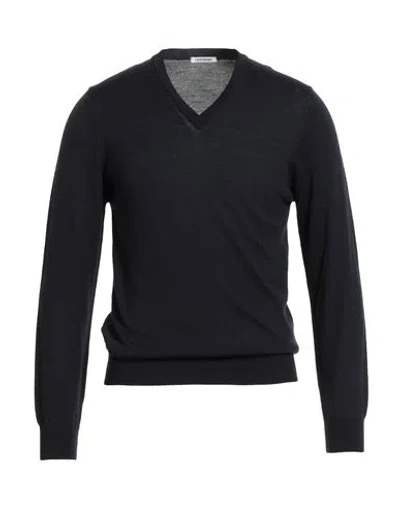 Gioferrari Man Sweater Midnight Blue Size 46 Merino Wool