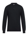 Gioferrari Man Sweater Midnight Blue Size 48 Merino Wool