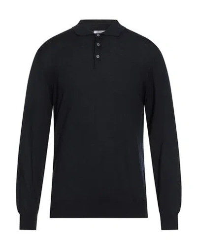 Gioferrari Man Sweater Midnight Blue Size 48 Merino Wool