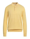 Gioferrari Man Sweater Yellow Size 46 Merino Wool