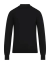 Gioferrari Man Turtleneck Black Size 46 Merino Wool