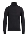Gioferrari Man Turtleneck Charcoal Size 46 Wool In Gray