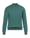 Gioferrari Man Turtleneck Green Size 48 Merino Wool