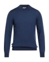 Gioferrari Man Turtleneck Midnight Blue Size 48 Merino Wool