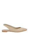Gioia.a. Gioia. A. Woman Ballet Flats Sand Size 8 Leather