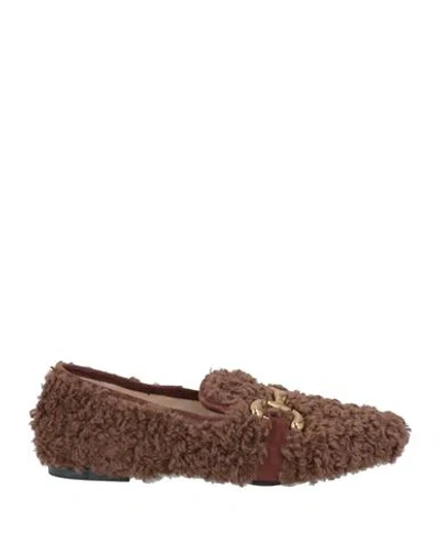 Gioia.a. Gioia. A. Woman Loafers Brown Size 11 Shearling