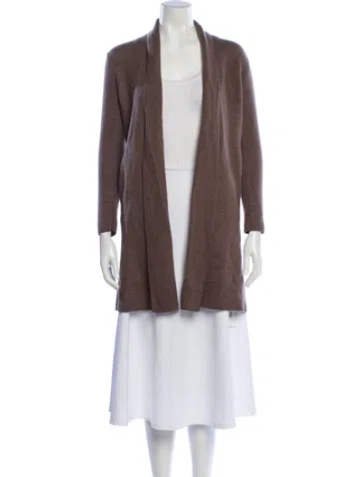 Pre-owned Giordano Coat In Brown