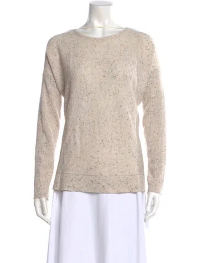 Pre-owned Giordano Scoop Neck Sweater In Neutral