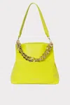 Giorgia Jo Women's With Chain Shoulder Handbag In Grass Green