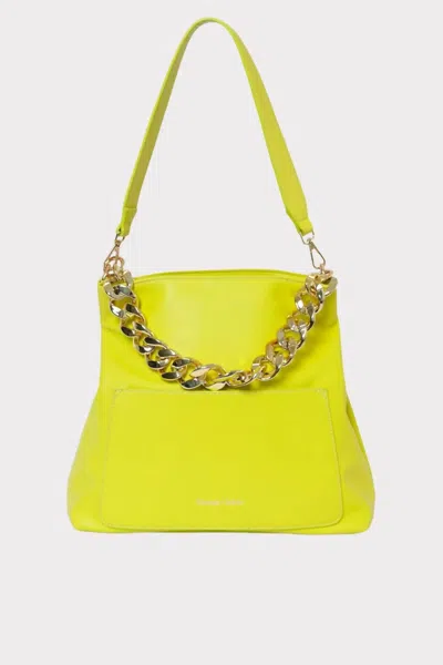 Giorgia Jo Women's With Chain Shoulder Handbag In Grass Green In Multi