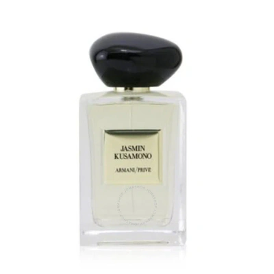 Giorgio Armani - Armani Prive Les Eaux Jasmin Kusamono Eau De Toilette Spray  100ml/3.4oz In Black / Orange / Pink