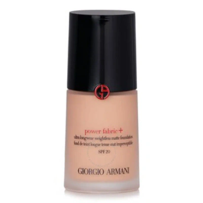 Giorgio Armani - Power Fabric+ Ultra Longwear Weightless Matte Foundation Spf 20 - # 5.25  30ml/1oz In White