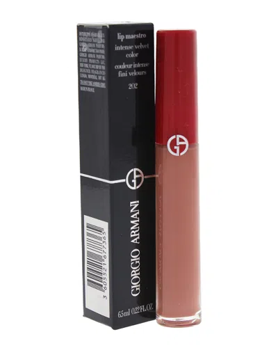 Giorgio Armani 0.22oz #202 Lip Maestro Intense Velvet Color