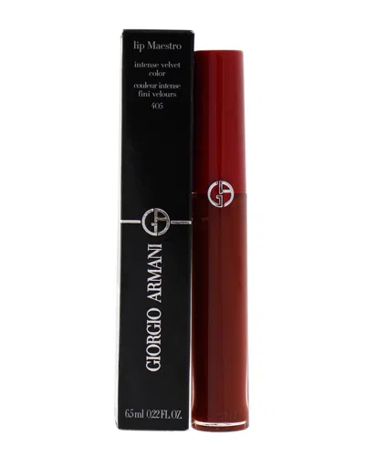 Giorgio Armani 0.22oz #405 Sultan Lip Maestro Intense Velvet Color