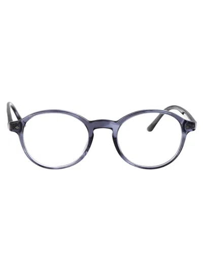 Giorgio Armani 0ar7004 Glasses In 5986 Striped Blue