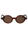 Giorgio Armani 0ar8205 Sunglasses In 606273 Transparent Brown