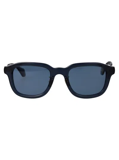 Giorgio Armani 0ar8206 Sunglasses In 606419 Transparent Blue