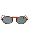 Giorgio Armani Havana Acetate Sunglasses In Brown