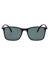 Giorgio Armani Nero Opaco Injected Sunglasses In Blue