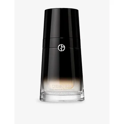 Giorgio Armani 1 Crema Nera Foundation Refill 30ml In Transparent