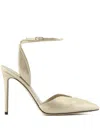 Giorgio Armani Ankle Strap High-heeled Sandals In Neutrals