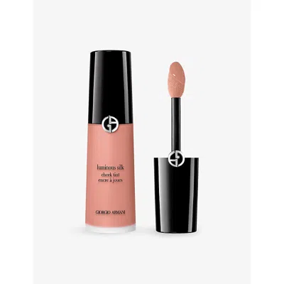 Giorgio Armani 12 Luminous Silk Cheek Tint 18ml In Transparent