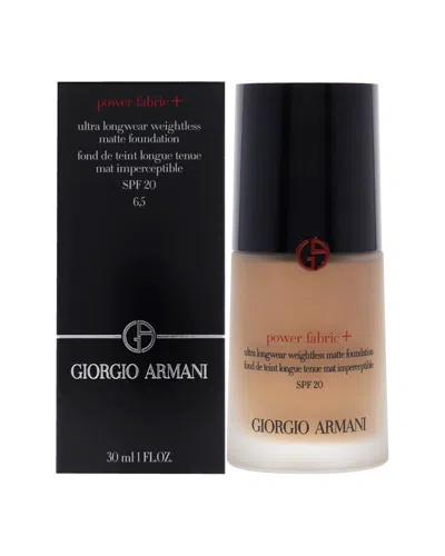 Giorgio Armani 1oz 6.5 Power Fabric Plus Longwear Weightless Matte Foundation