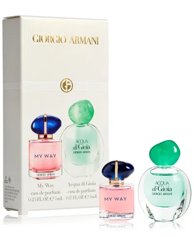Giorgio Armani Armani 2-pc. My Way & Acqua Di Gioia Eau De Parfum Gift Set In No Color