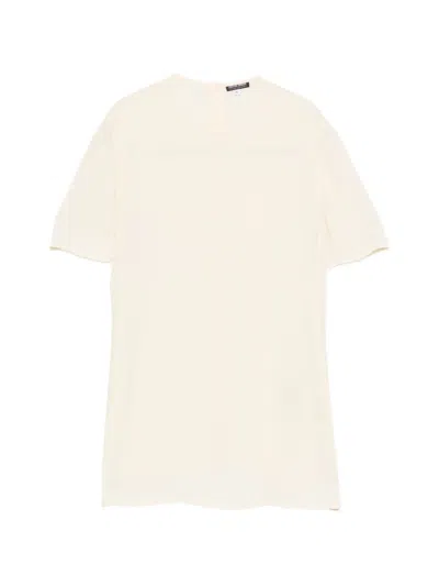 Pre-owned Giorgio Armani 2000s Silk Blouse In Neutral