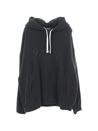 Pre-owned Giorgio Armani 2010s Logo-print Hoodie In Black