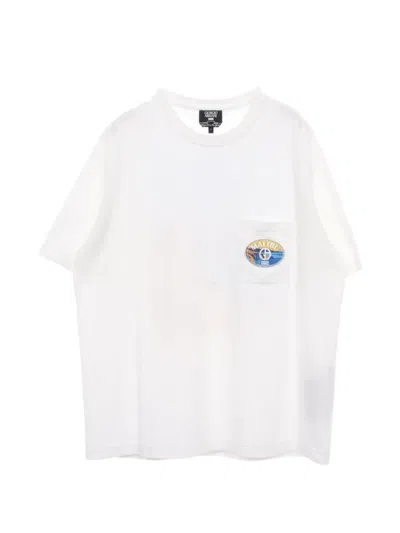 Pre-owned Giorgio Armani 2010s X Kith Malibu Pocket-detail T-shirt In White