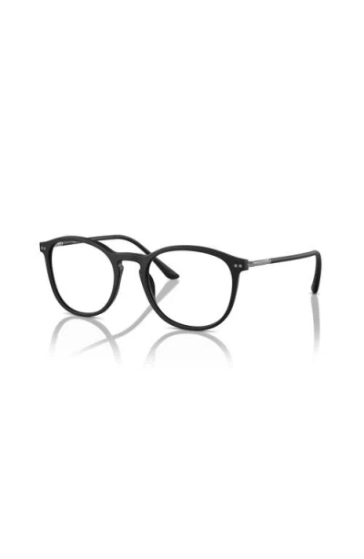 Giorgio Armani 50mm Phantos Optical Glasses In Black