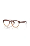 Giorgio Armani 50mm Phantos Optical Glasses In Brown