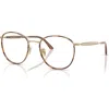 Giorgio Armani 50mm Phantos Optical Glasses In Brown