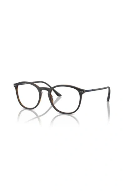 Giorgio Armani 50mm Phantos Optical Glasses In Black