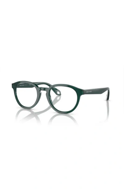 Giorgio Armani 50mm Phantos Optical Glasses In Green