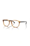 Giorgio Armani 50mm Phantos Optical Glasses In Multi