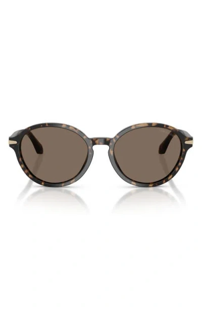 GIORGIO ARMANI GIORGIO ARMANI 53MM OVAL SUNGLASSES