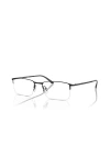 Giorgio Armani 54mm Rectangle Optical Glasses In Black