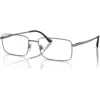Giorgio Armani 59mm Rectangle Optical Glasses In Gray