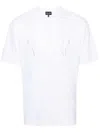 Giorgio Armani Logo-embroidered Cotton T-shirt